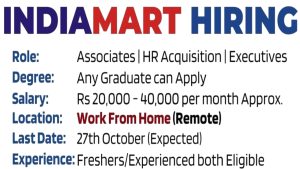 India Mart Work From Home Jobs 2023 