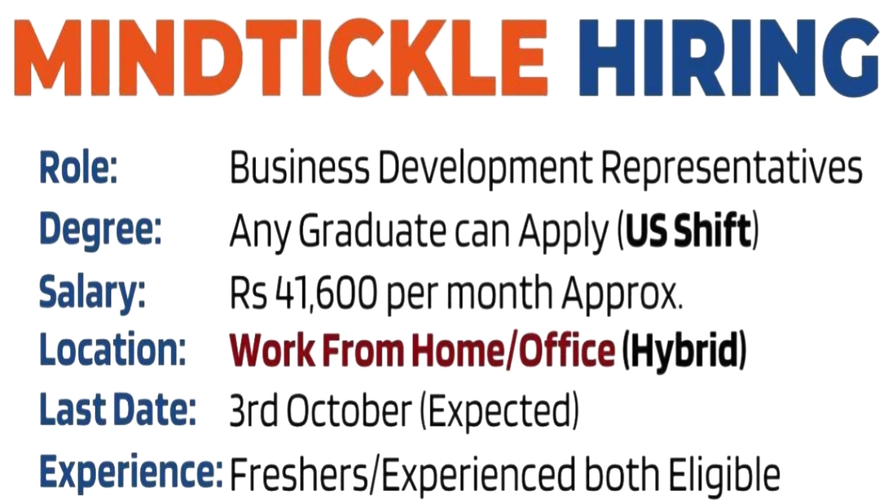 MindTickle Hiring WFH Jobs
