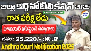 AP Court Recruitment 2025