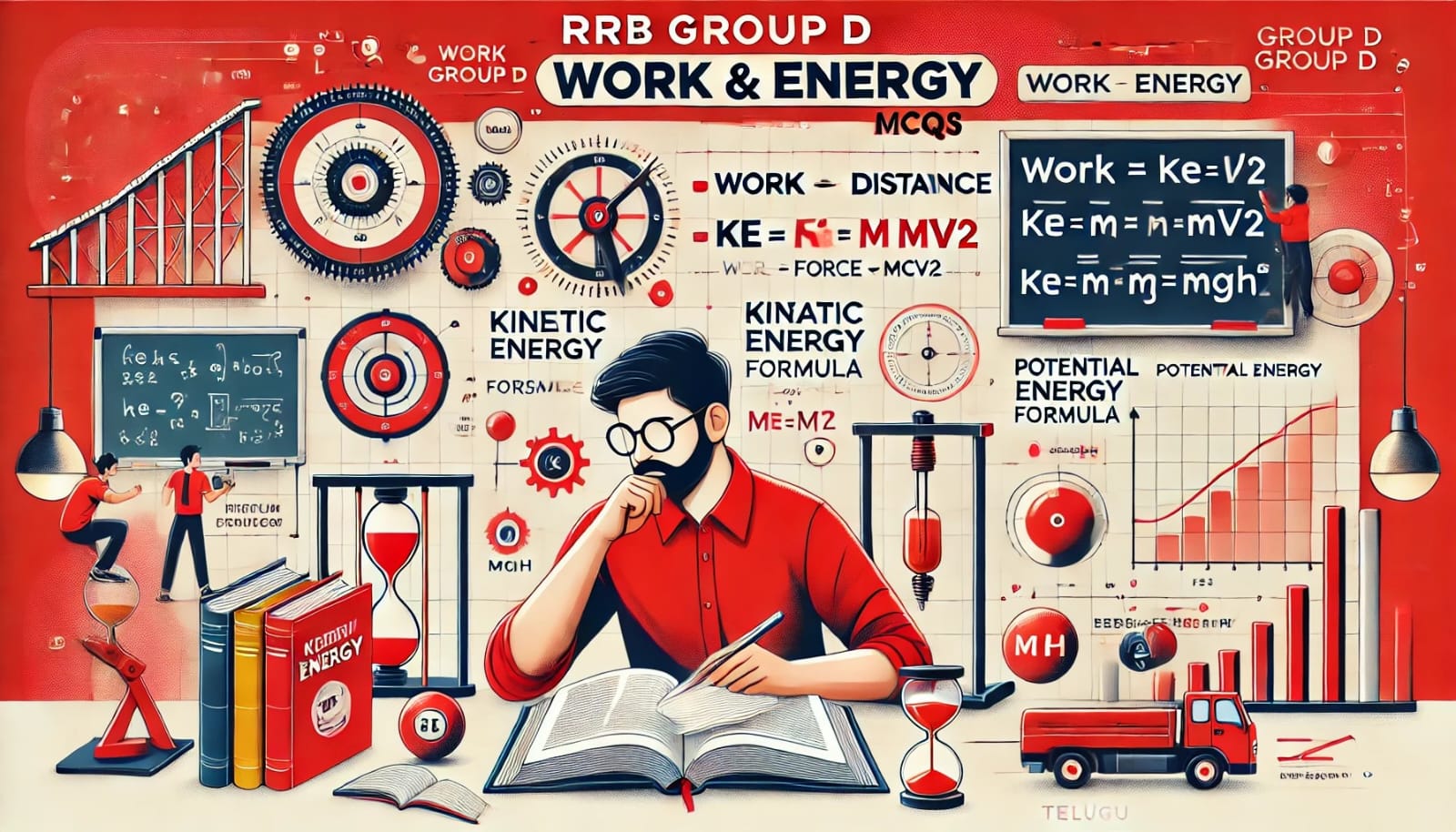 RRB Group D work and energy MCQ