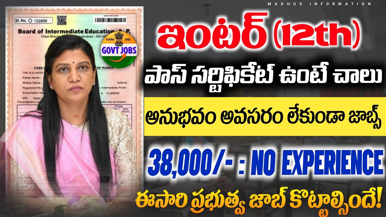 NCSM Recruitment 2025 Telugu