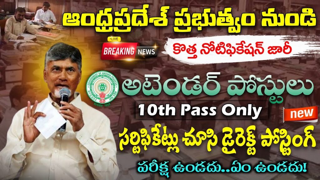 AP Govt Outsourcing Jobs 2025