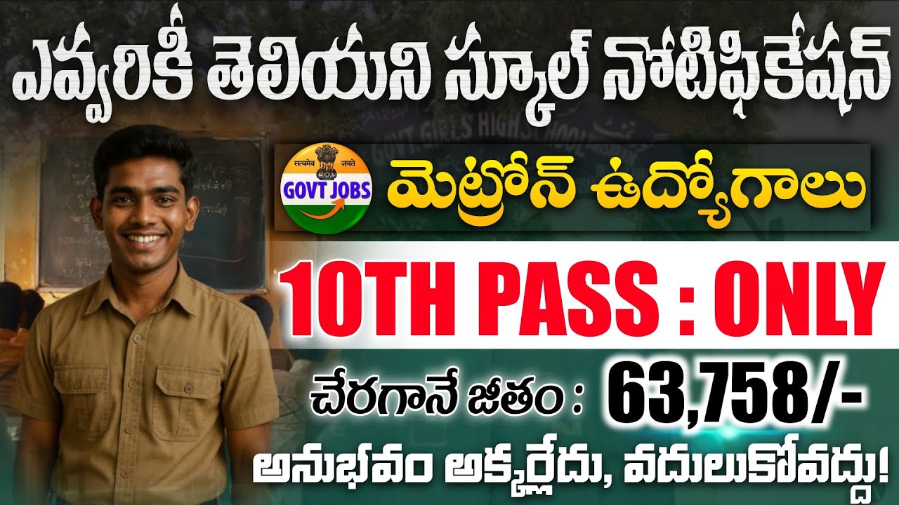 Govt School Recruitment 2025