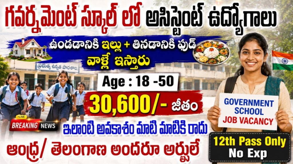 Sainik School Recruitment 2026