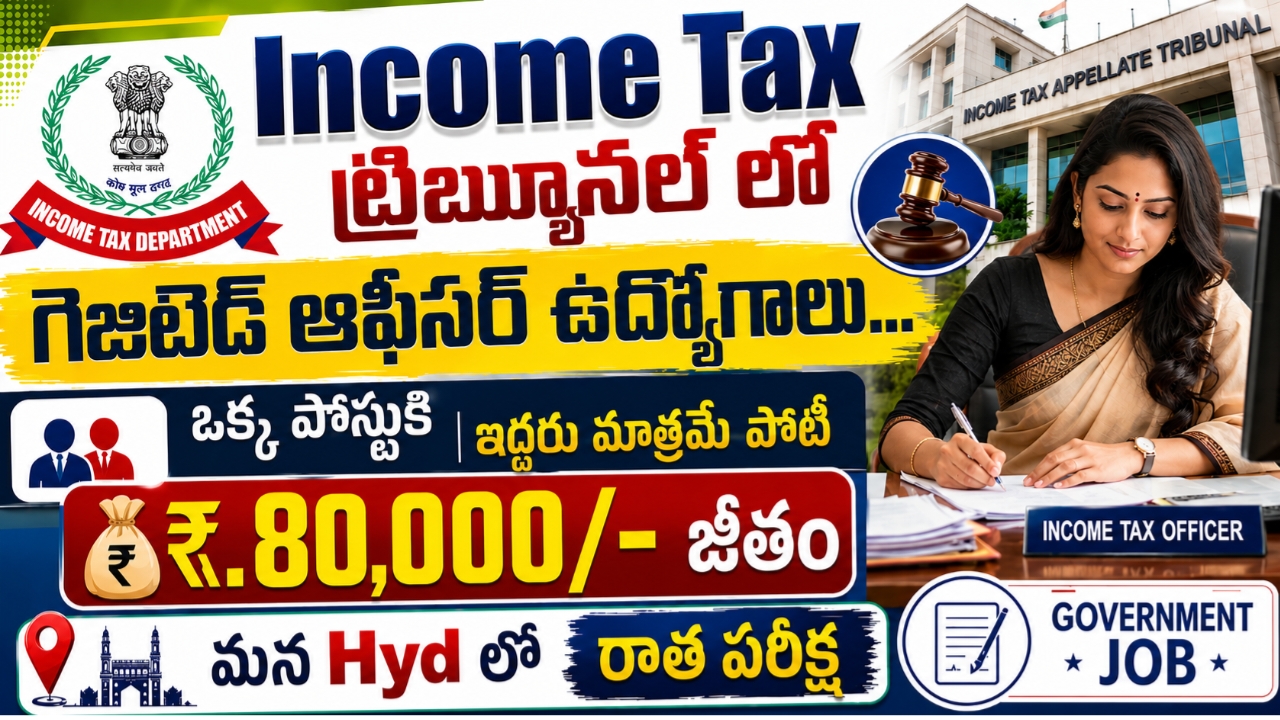 ITAT Recruitment 2026
