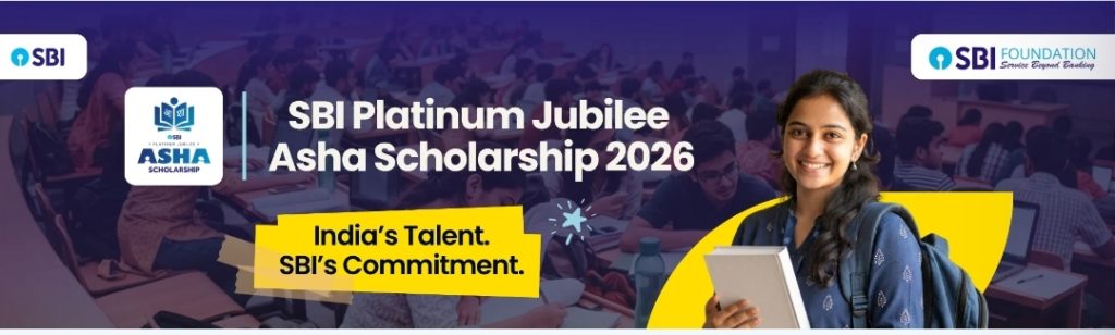 SBI Platinum Jubilee Asha Scholarship 2026-27