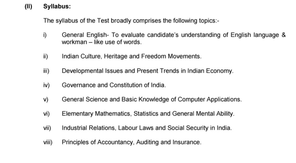 UPSC EPFO Recruitment 2026