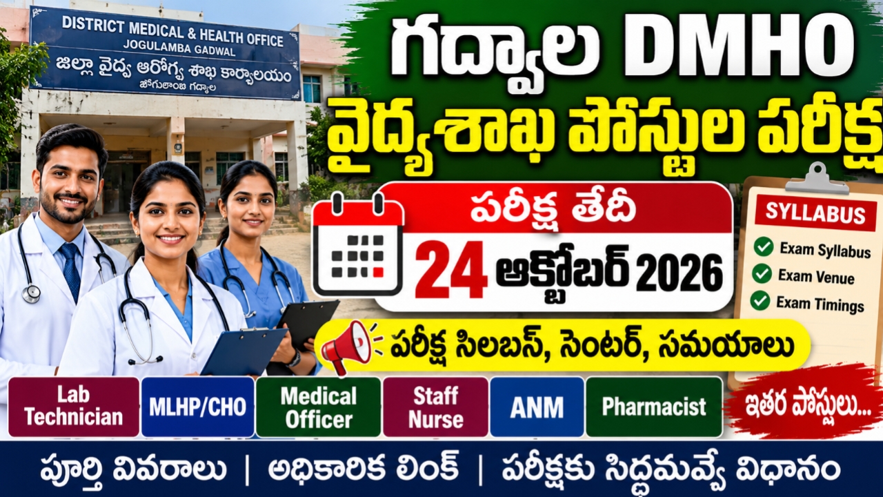 Gadwal DMHO