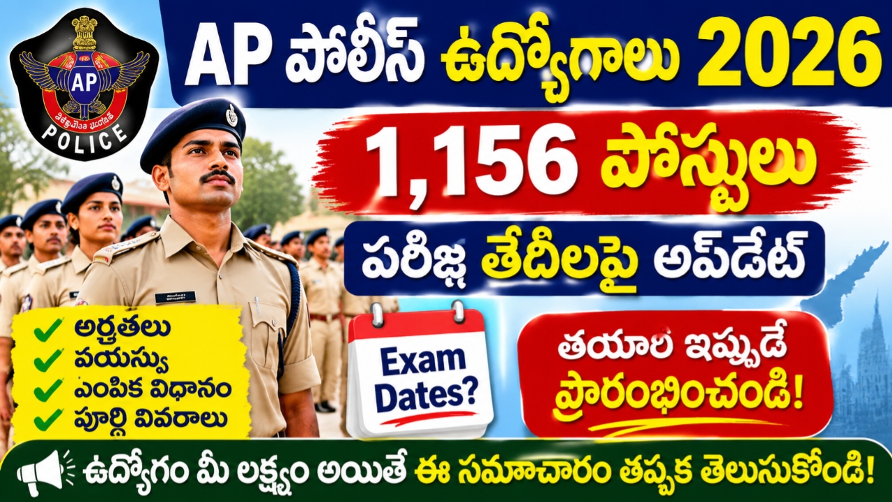 AP Police Constable Recruitment 2026