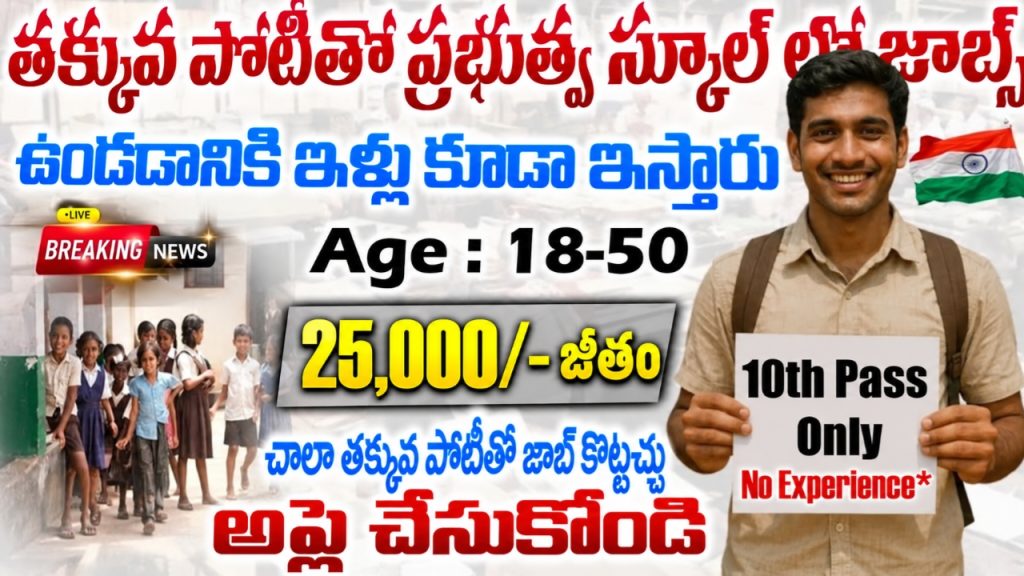 Sainik School Kodagu Recruitment 2026