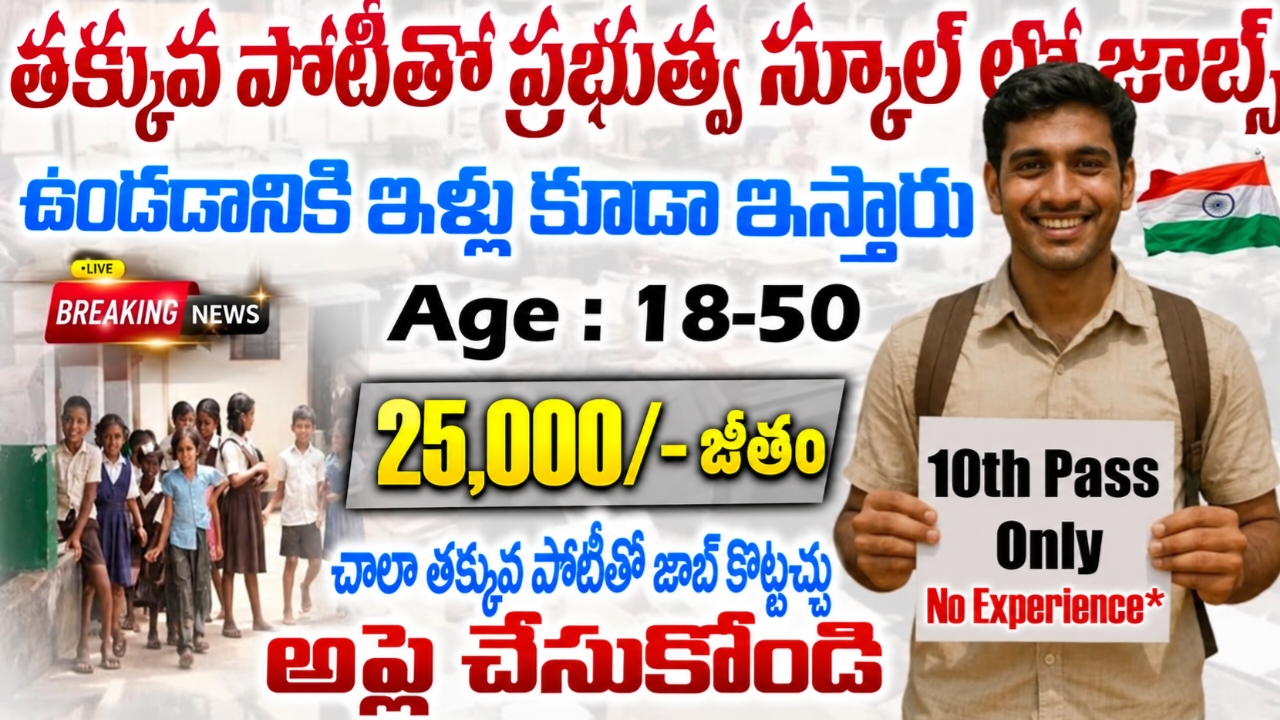 Sainik School Kodagu Recruitment 2026