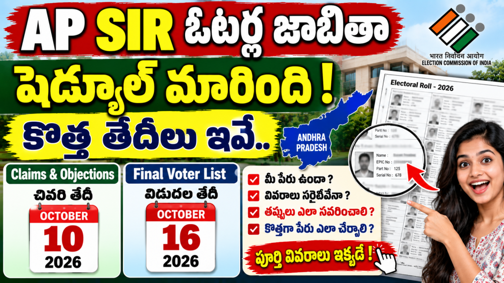 AP SIR Voter List 2026